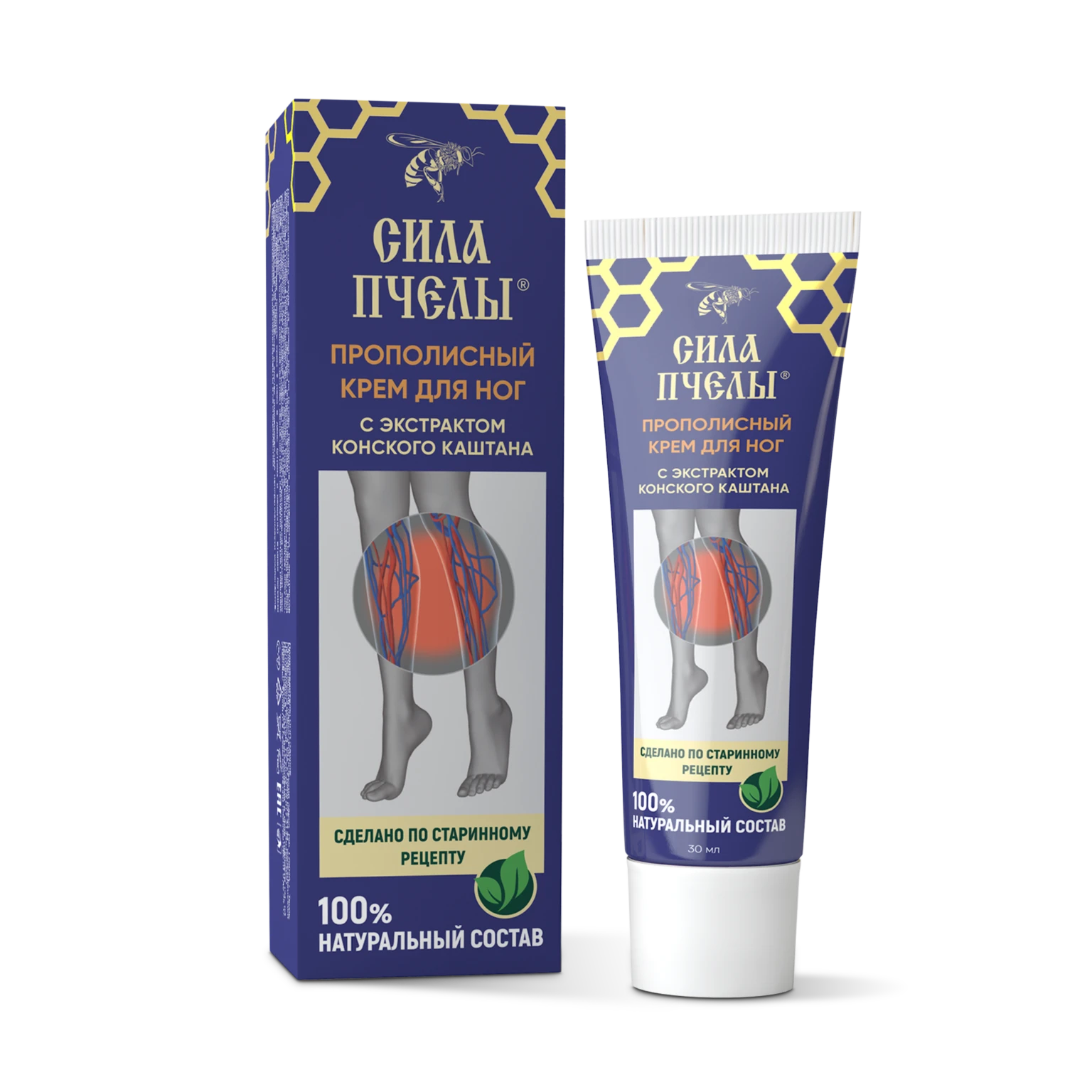 Сила Пчелы - Мазь против варикоза
